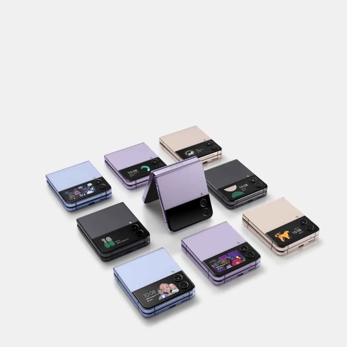 Samsung Galaxy Z Flip phones